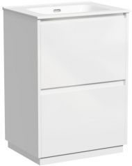 Тумба напольная под раковину SANCOS Libra Floor, белый глянец 590х450х840 мм, LB60FW