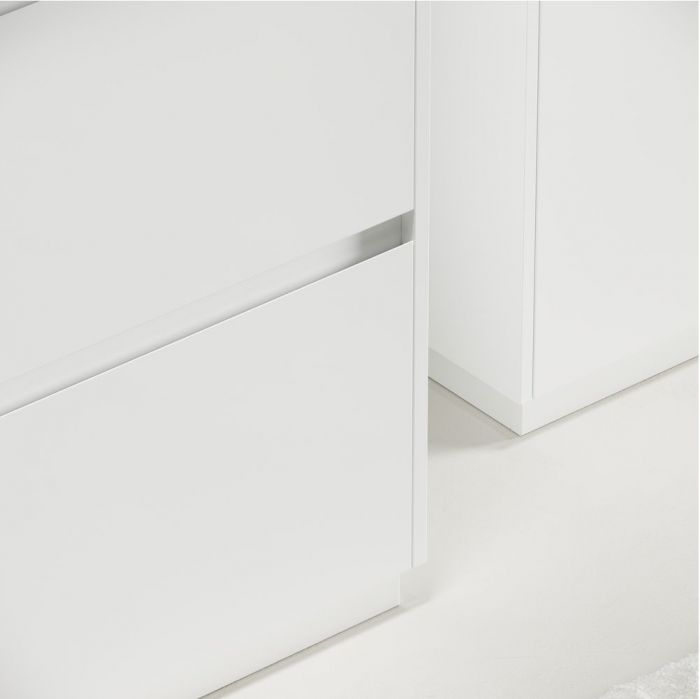 Тумба напольная под раковину SANCOS Libra Floor, белый глянец 590х450х840 мм, LB60FW