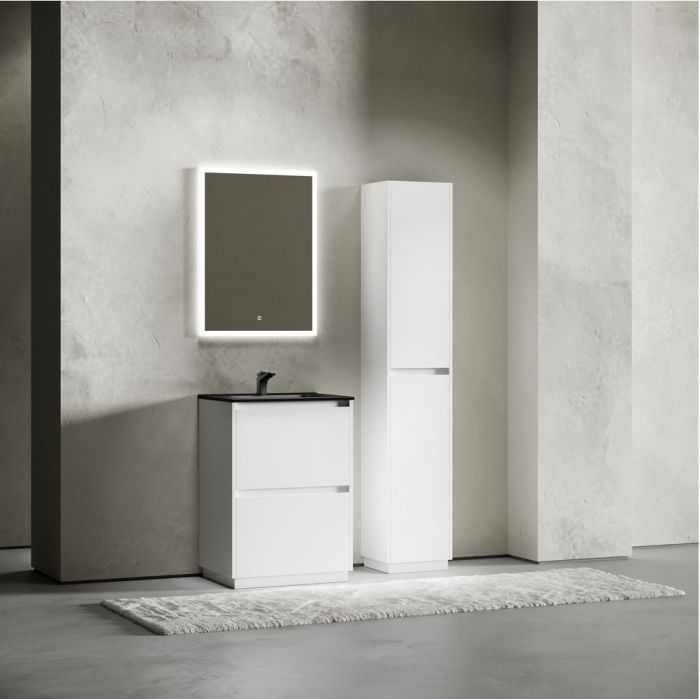 Тумба напольная под раковину SANCOS Libra Floor, белый глянец 590х450х840 мм, LB60FW