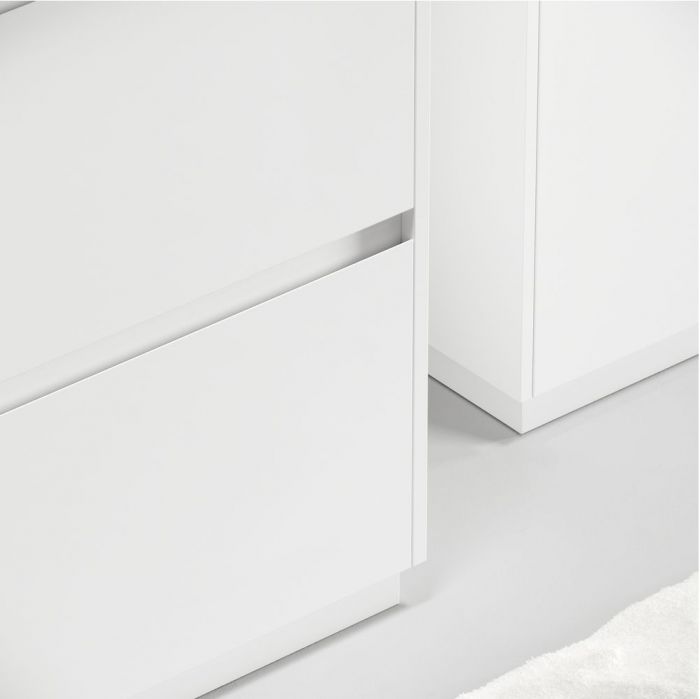 Тумба напольная под раковину SANCOS Libra Floor, белый глянец 590х450х840 мм, LB60FW