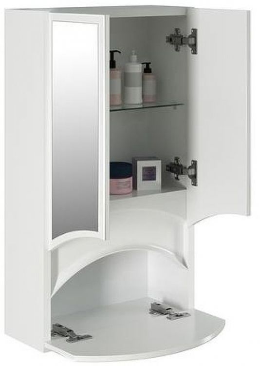 Зеркальный шкаф Mixline Радуга 46 522473 Белый