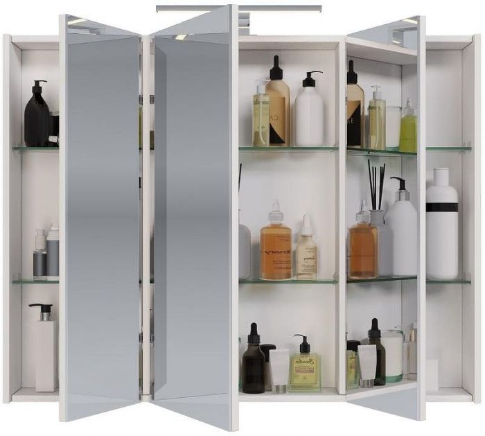 Зеркальный шкаф Dreja Prime 90 99.9306 Белый