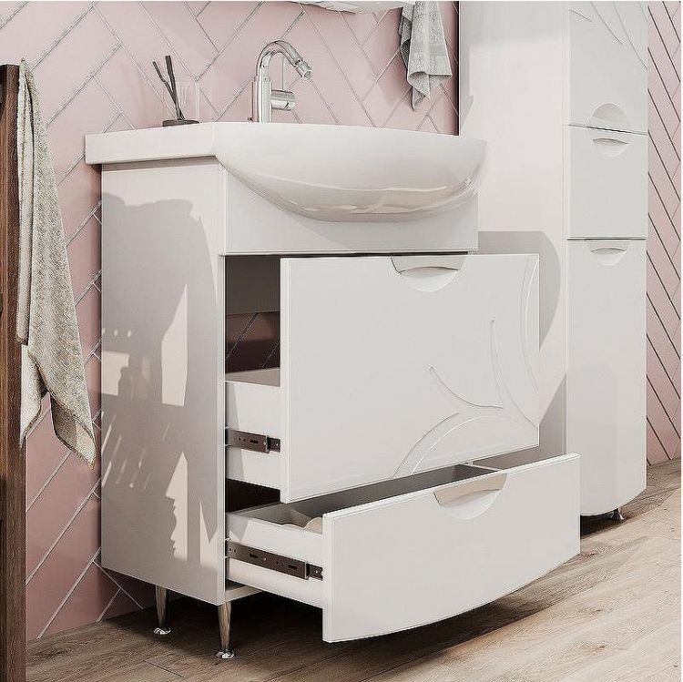 Тумба под раковину Volna Adel 60.2Y tnADEL60.2Y-01 Белая