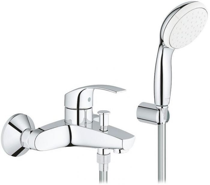 Смеситель для ванны Grohe Eurosmart 3330220A Хром