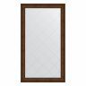 Зеркало EVOFORM  EXCLUSIVE-G FLOOR BY 6379 117x207 состаренная бронза с орнаментом 120 мм пристенное напольное с гравировкой в багетной раме