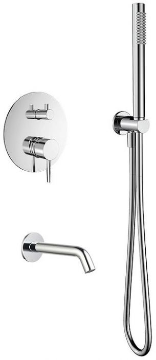Душевая система AQUAme AQM8406CR цвет Хром