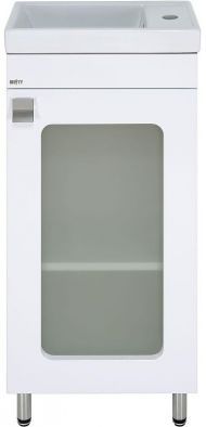 Тумба с раковиной Misty Урал 40 УТ000011699 Белая