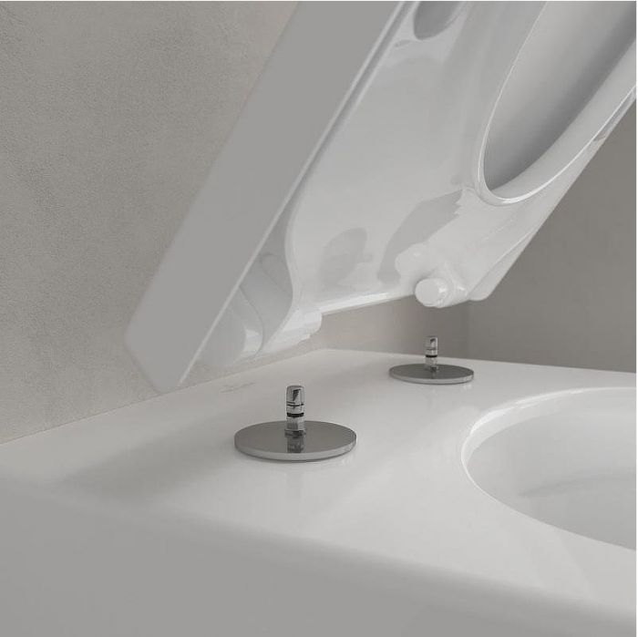 Унитаз Villeroy&Boch Subway 3.0 4670TSR1 подвесной с сиденьем Микролифт