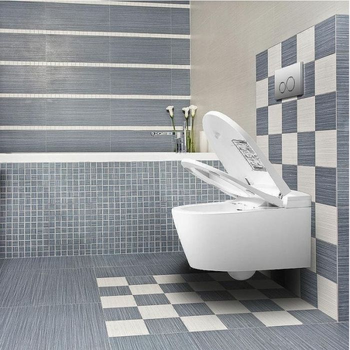 Унитаз биде Swedbe Smart 0505 подвесной c сиденьем Микролифт