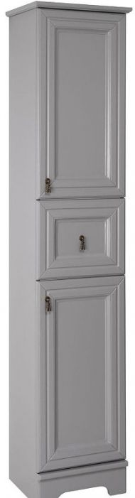 Шкаф пенал Misty Лувр 35 R П-Лвр04035-1504П Серый