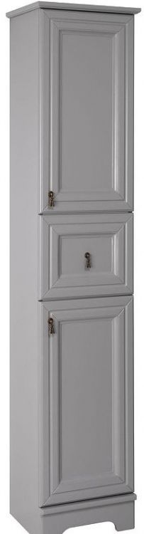 Шкаф пенал Misty Лувр 35 R П-Лвр04035-1504П Серый Шкаф пенал Misty Лувр 35 R П-Лвр04035-1504П Серый