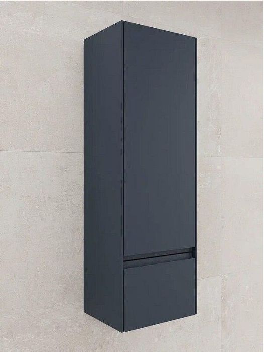 Шкаф пенал Style Line Лима 36 ЛС-00002347 подвесной цвет Графит