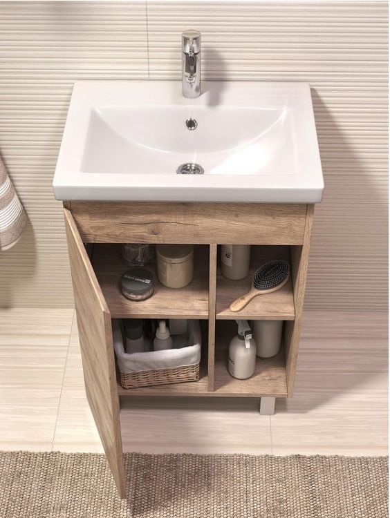 Тумба под раковину Vigo Milos 60 316 цвет Дуб золотой