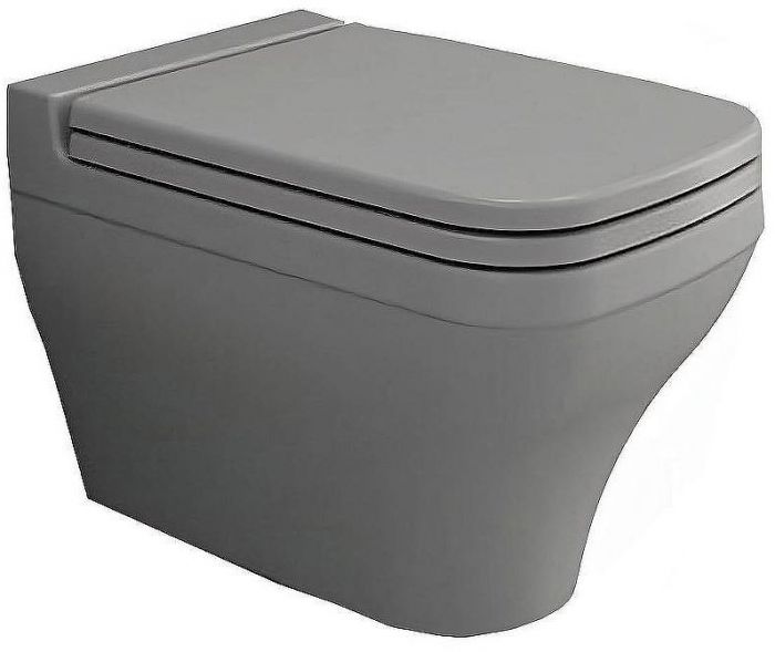Унитаз Bocchi Scala 1080-006-0129 подвесной Серый матовый без сиденья
