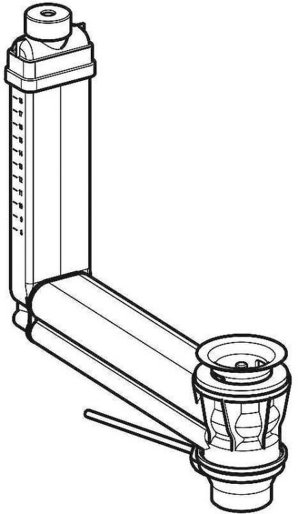 Сифон для раковины Geberit 152.018.00.1 Хром