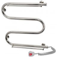 Полотенцесушитель электрический Laris М-образный с полочкой 50х50