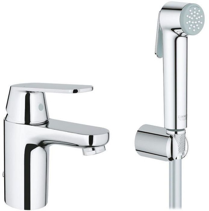 Смеситель для раковины Grohe Eurosmart Cosmopolitan 23125000 с гигиеническим душем Хром