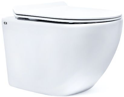 Унитаз Charus EWC700-120W Berta Rimless подвесной цвет Белый с сиденьем Микролифт