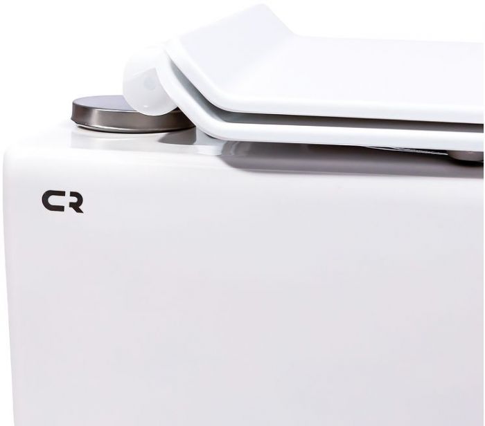 Унитаз Charus EWC700-120W Berta Rimless подвесной цвет Белый с сиденьем Микролифт