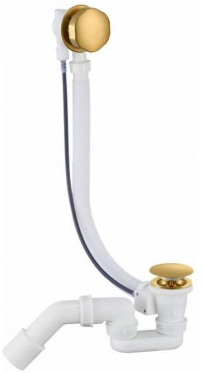 Слив-перелив Grocenberg GB240MG полуавтомат Золото матовое