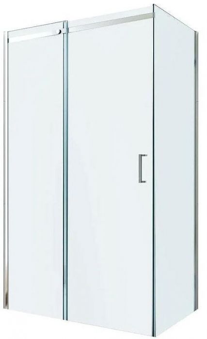 Душевой уголок Berges Melita 100х80 061015 профиль Хром стекло прозрачное