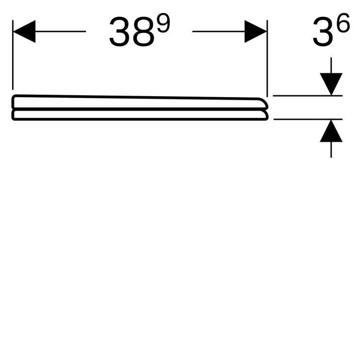 Сиденье для унитаза детское Geberit Bambini, цвет белый [573334000]