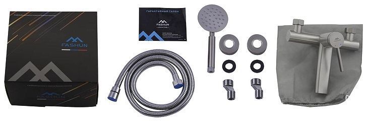 Смеситель для ванны Fashun A53030 цвет Сатин Смеситель для ванны Fashun A53030 цвет Сатин