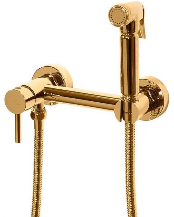 Гигиенический душ со смесителем Grocenberg GB103NGO Золото