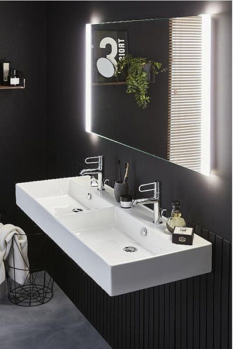 Раковина Jacob Delafon Vivienne 120 EXBL112-00 двойная Белая