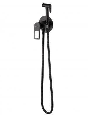 Гигиенический душ со смесителем Wonzon &amp; Woghand Frame WW-88829010-MB цвет Черный матовый