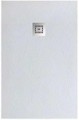 Душевой поддон из искусственного камня BelBagno Uno 120x80 TRAY-MR-UNO-AH-120/80-35-W Белый
