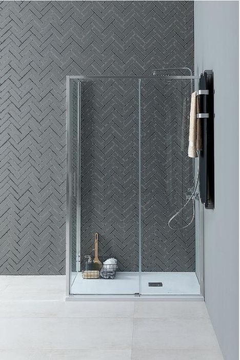 Душевой уголок Aquanet Pleasure Evo AE65-150x80-CT 150x80 324126 профиль Хром стекло прозрачное