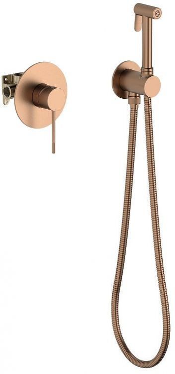Гигиенический душ со смесителем Timo Saona 2389/19SM цвет Розовое золото