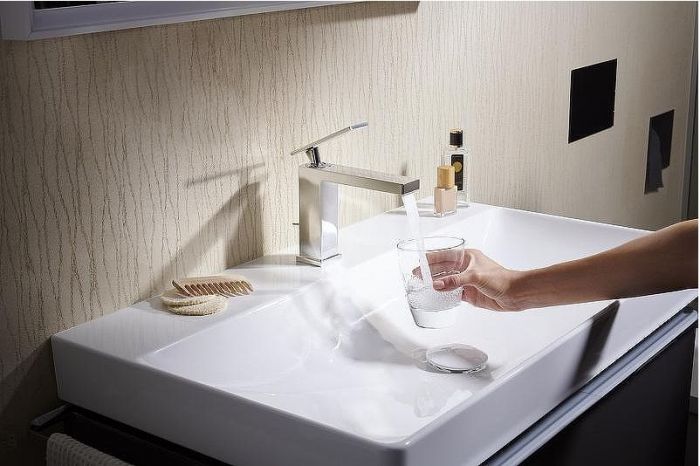Смеситель для раковины Hansgrohe Tecturis E 73010000 Хром