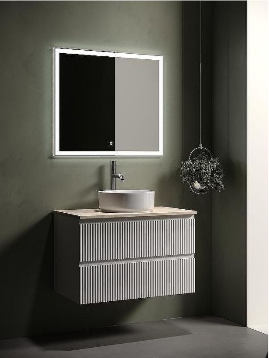 Тумба под раковину Sancos Snob R 80 SNR80W подвесная Bianco