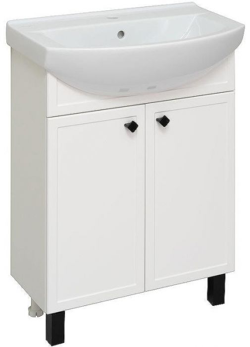 Тумба под раковину Runo Римини 65 00-00001254 Белая