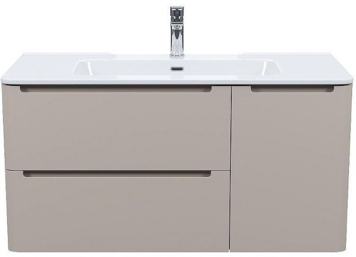 Тумба с раковиной Iddis Edifice 100 EDI10C0i95K подвесная Капучино