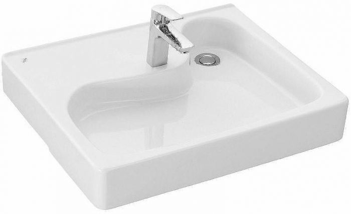 Раковина Santek Клио 50 1WH501770 на стиральную машину Белая