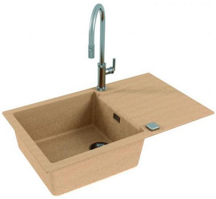 Кухонная мойка Alveus Granital Cadit 40 Beige G55 860x500 1132029 Бежевая