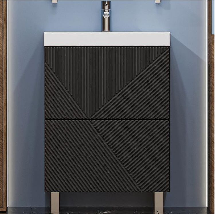 Тумба под раковину Velvex Edge 60 tn.EDG.9696.60.2Y Графит