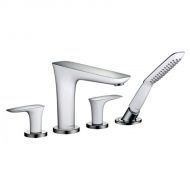Смеситель Hansgrohe PuraVida 15446 400, на борт ванны