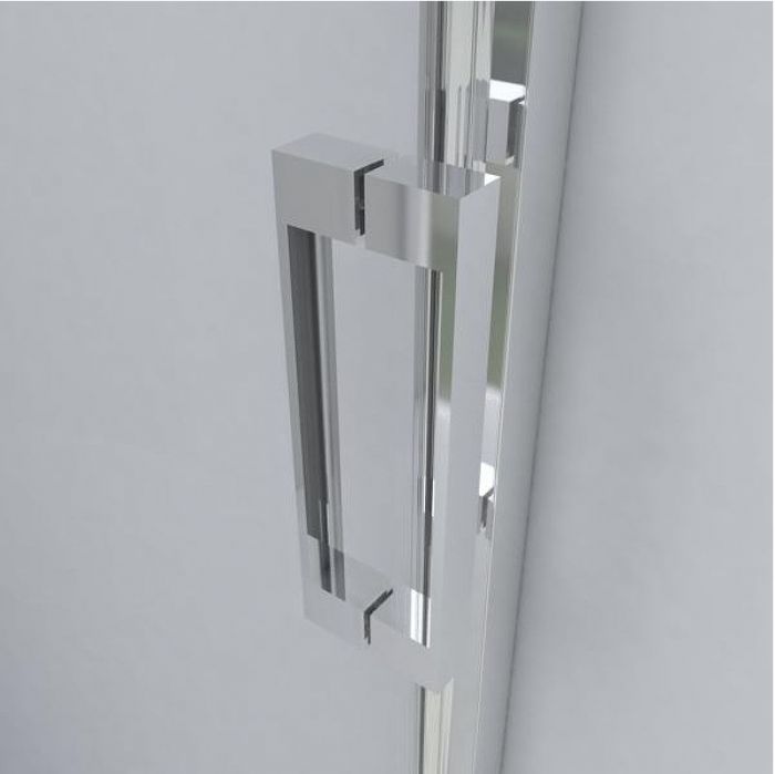 Душевая дверь Vincea Lugano 140 VDS-1L140CL-1 профиль Хром стекло прозрачное