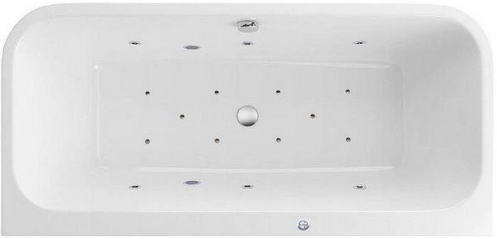 Акриловая ванна Excellent Arana 180x85 WAEX.ARA18.RELAX.CR с гидромассажем