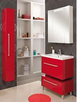 Мебель для ванной АКВАТОН Мадрид 120 бордовый