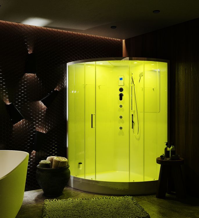 Душевая кабина TEUER Crystal D12-50 120х120