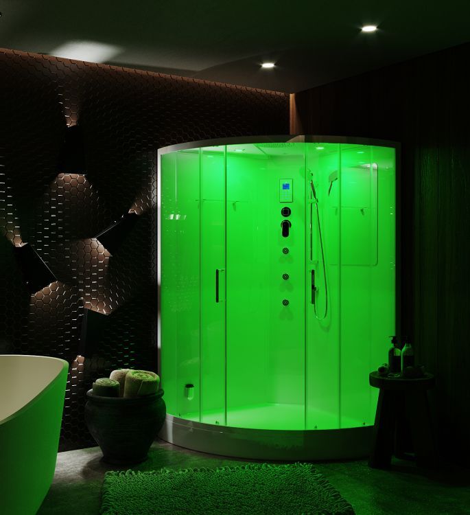 Душевая кабина TEUER Crystal D12-50 120х120