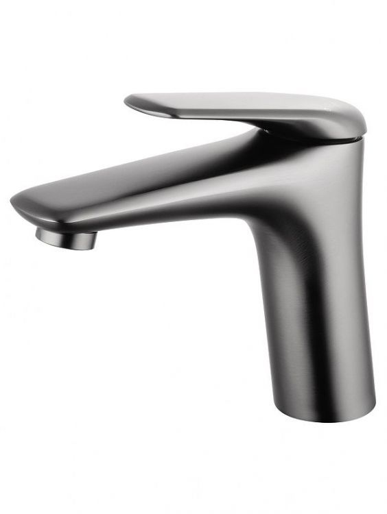 Смеситель для раковины Wonzon & Woghand WW-A41222-BGG цвет Темный графит