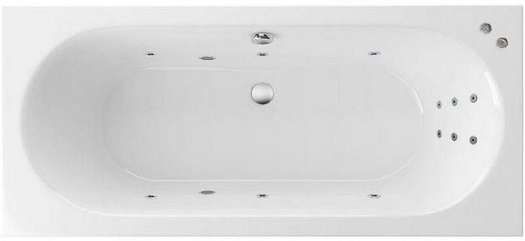 Акриловая ванна Excellent Oceana 160x75 WAEX.OCE16.LINE.CR с гидромассажем Акриловая ванна Excellent Oceana 160x75 WAEX.OCE16.LINE.CR с гидромассажем