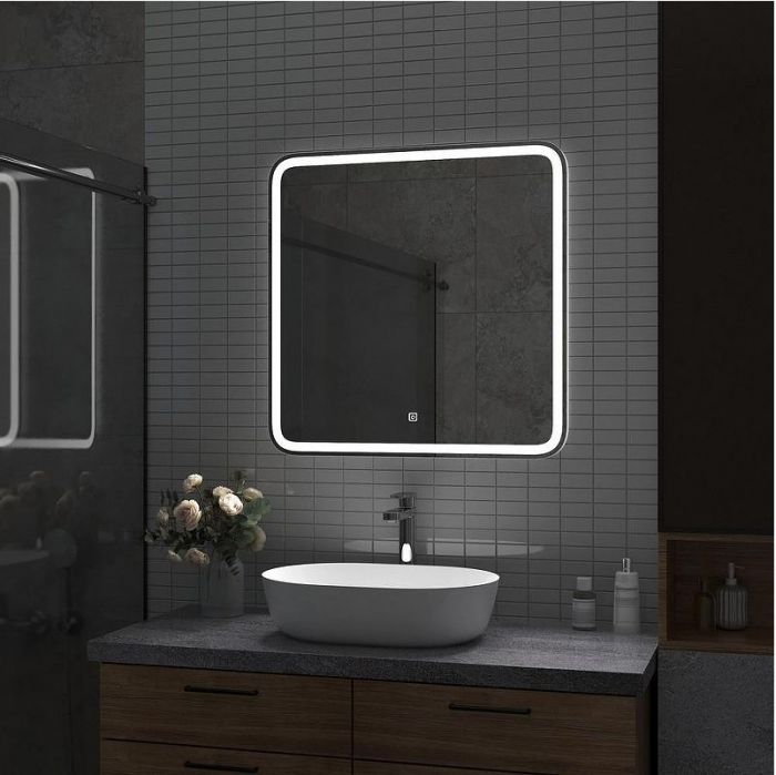 Зеркало Misty Капелла 70 КАП-02-70_70-14 с подсветкой с сенсорным выключателем