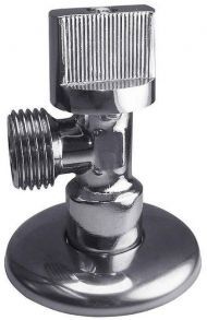 Шаровой кран Remsan Ду15х15 448512 угловой Хром